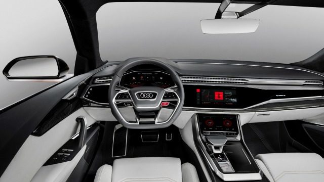 Interior with seamless integrated Android.