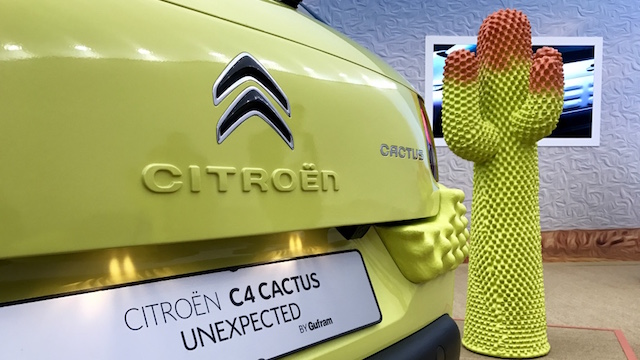 Citroën e Gufram per un design “pungente”